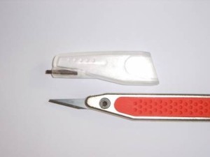 Entgratmesser Nr. 200,  L= 140 mm