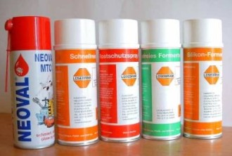 Neoval/Schnellreiniger/Rostschutz/                     Trennmittel- silikonfrei/   Trennmittel-silikonhaltig